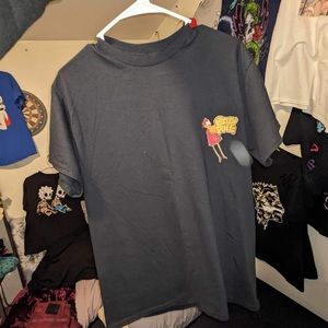 Drip Yard Bloody puff T-shirt (handmade)